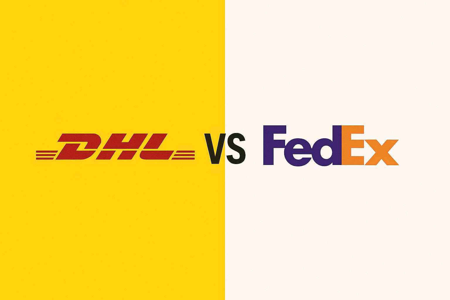 envio internacional com DHL e FedEx