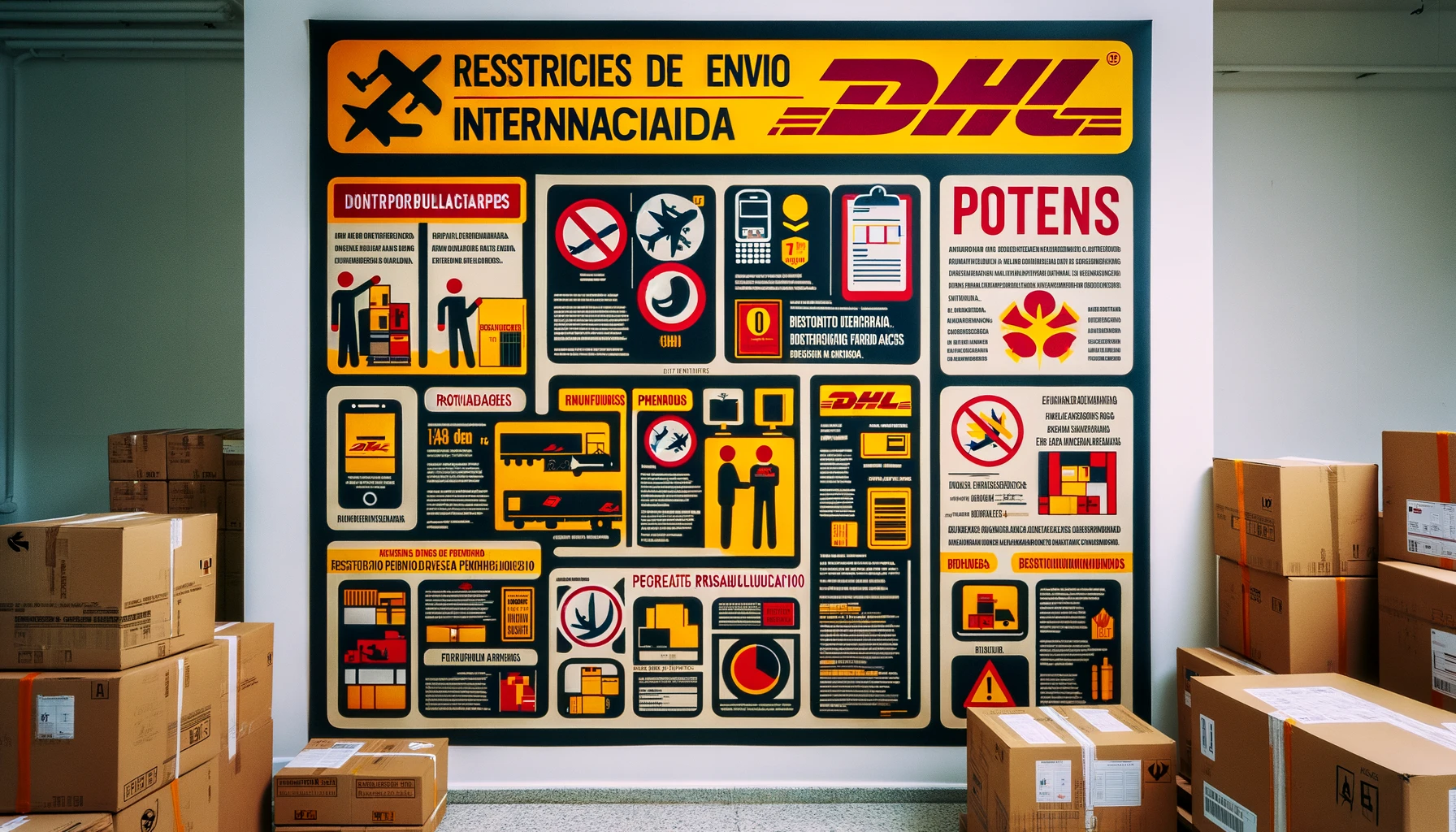 o que não pode enviar via dhl internacional